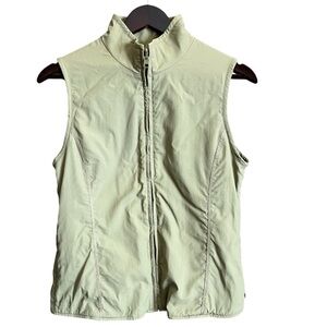 Pendleton Khaki Green Lightweight Fleece Lined Vest Size S